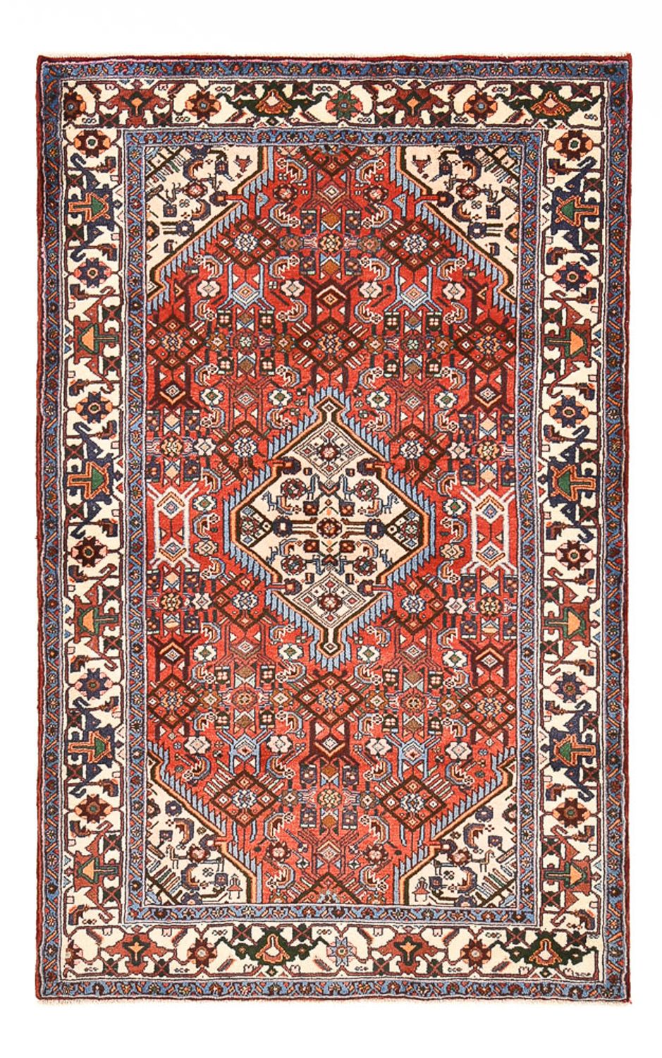 Perserteppich - Nomadic - 184 x 120 cm - mehrfarbig