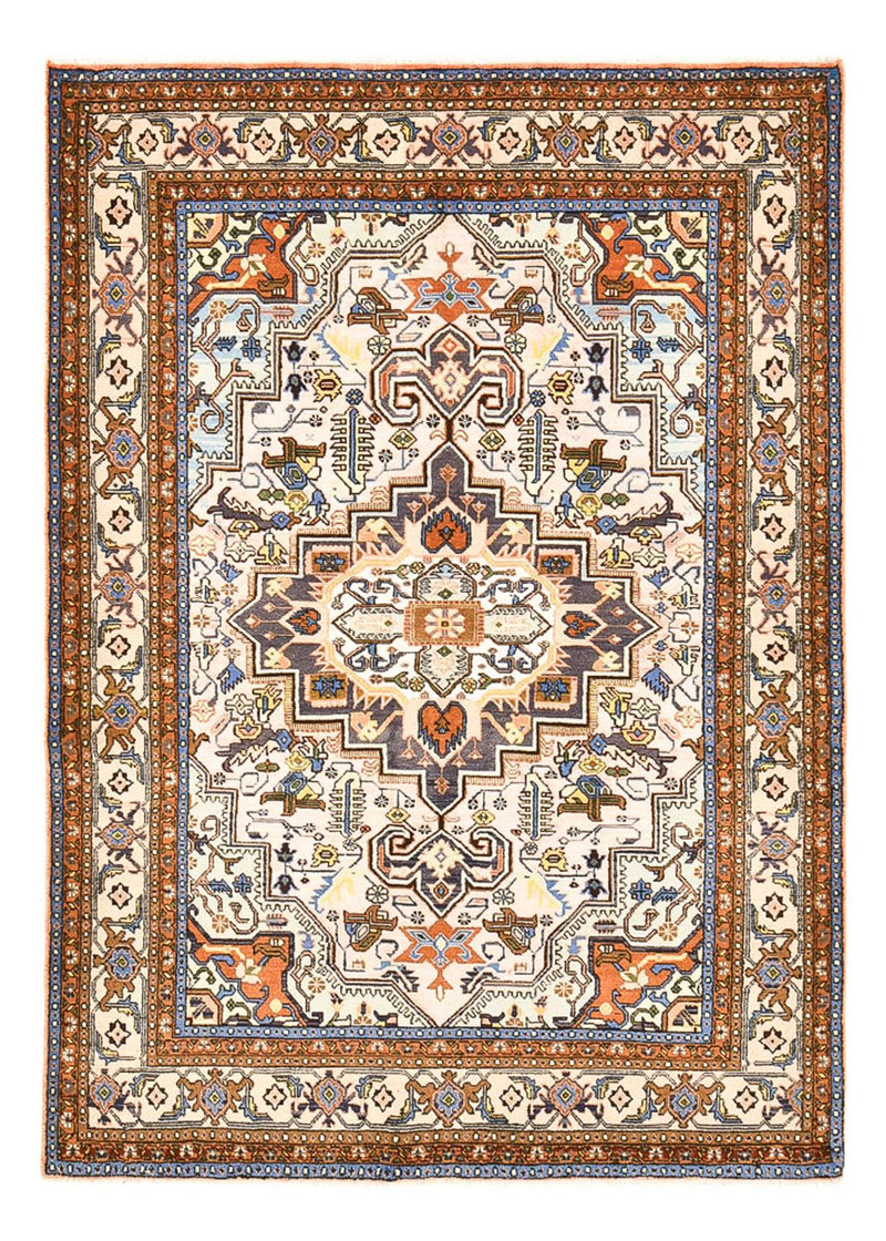 Perserteppich - Nomadic - 193 x 140 cm - mehrfarbig