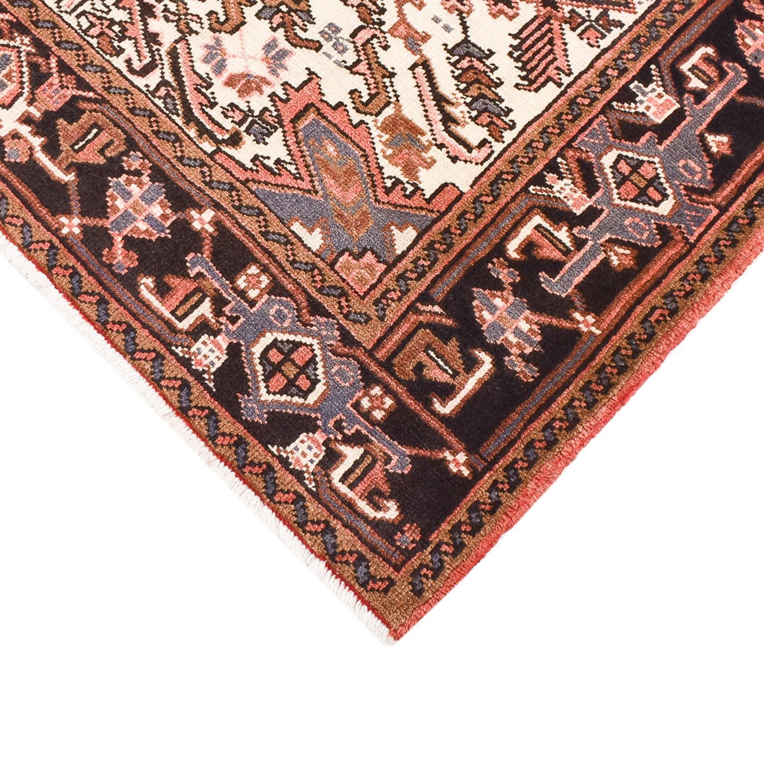 Perserteppich - Nomadic - 205 x 156 cm - hellrot
