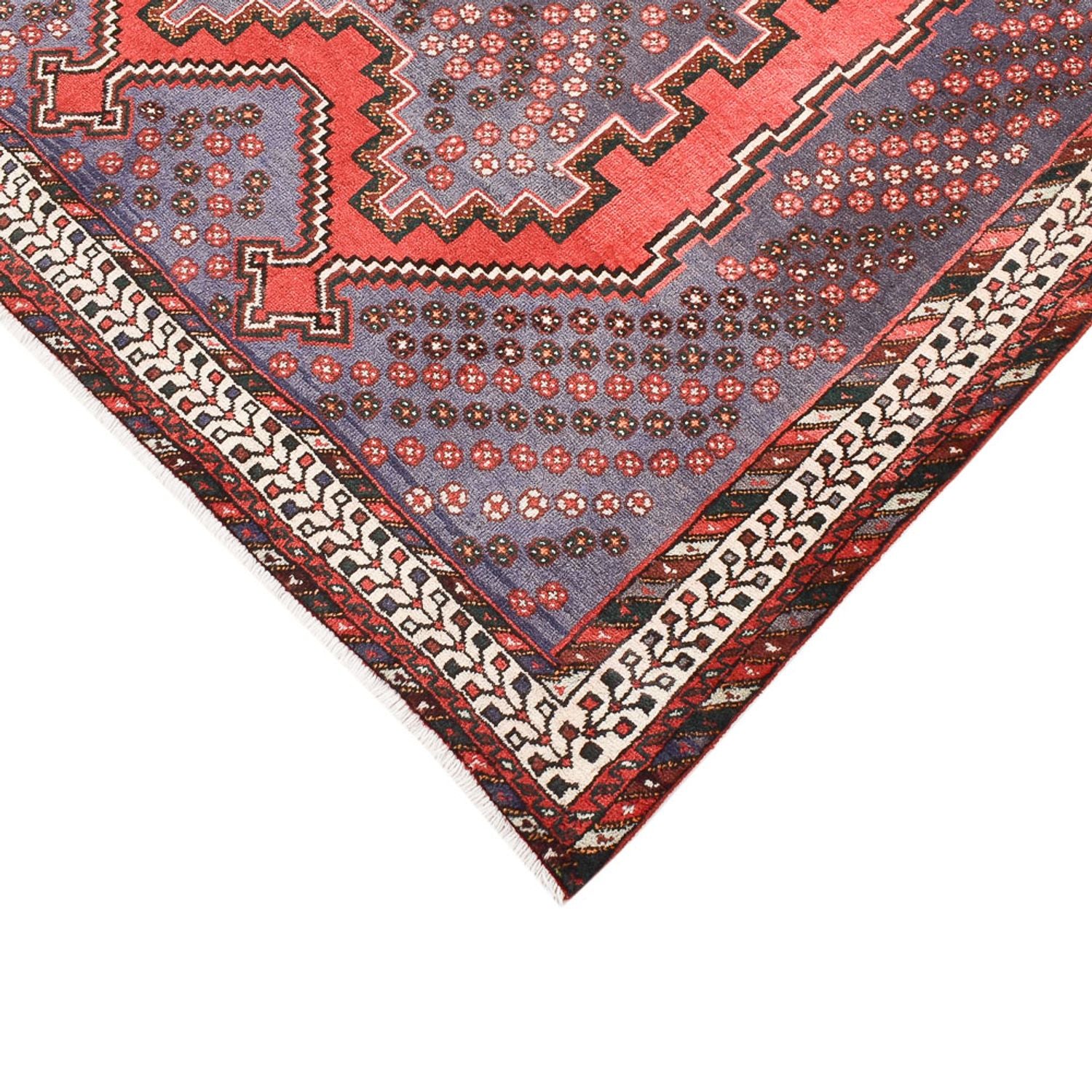 Perserteppich - Nomadic - 241 x 180 cm - rost