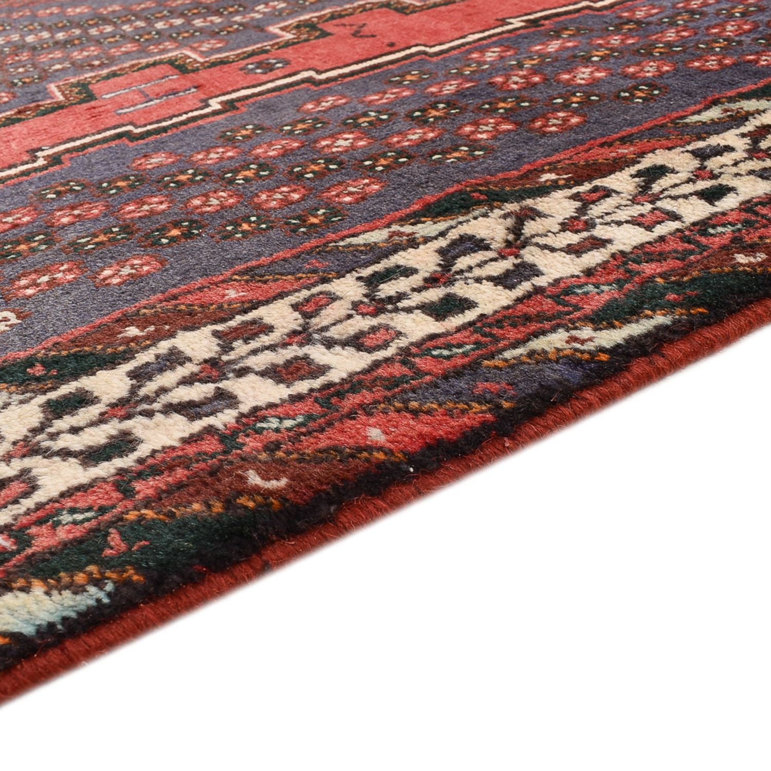 Perserteppich - Nomadic - 241 x 180 cm - rost