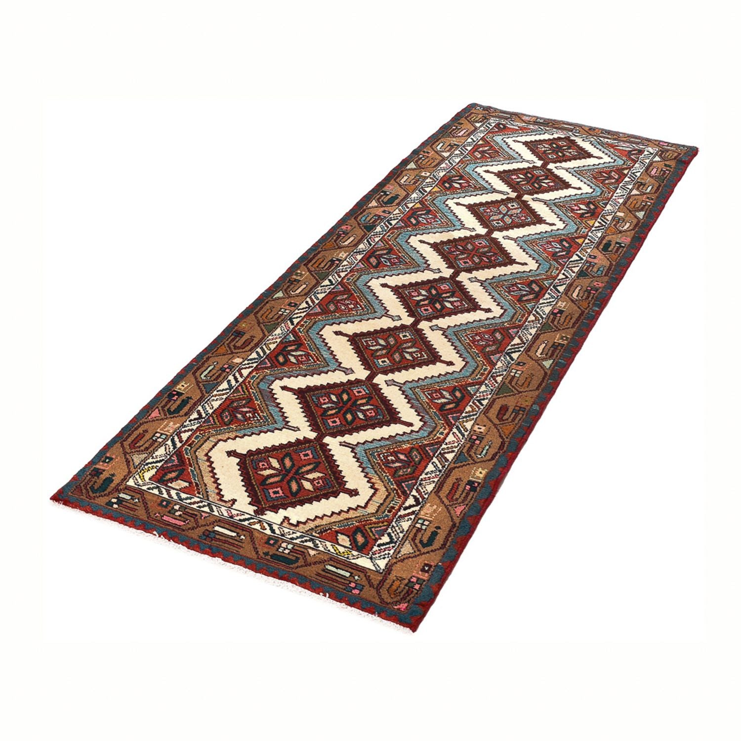 Läufer Perser - Nomadic - 285 x 78 cm - mehrfarbig