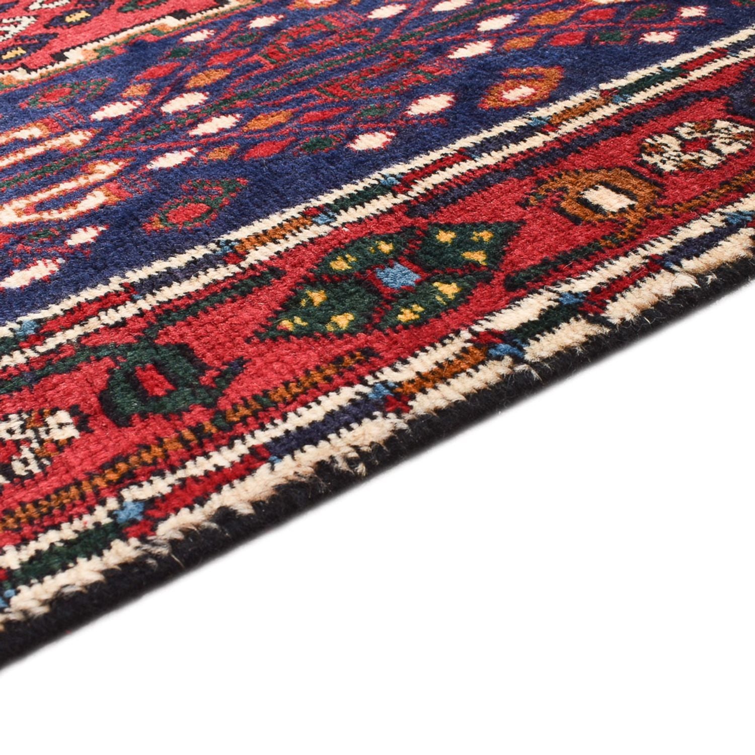 Perserteppich - Nomadic - 246 x 159 cm - rost