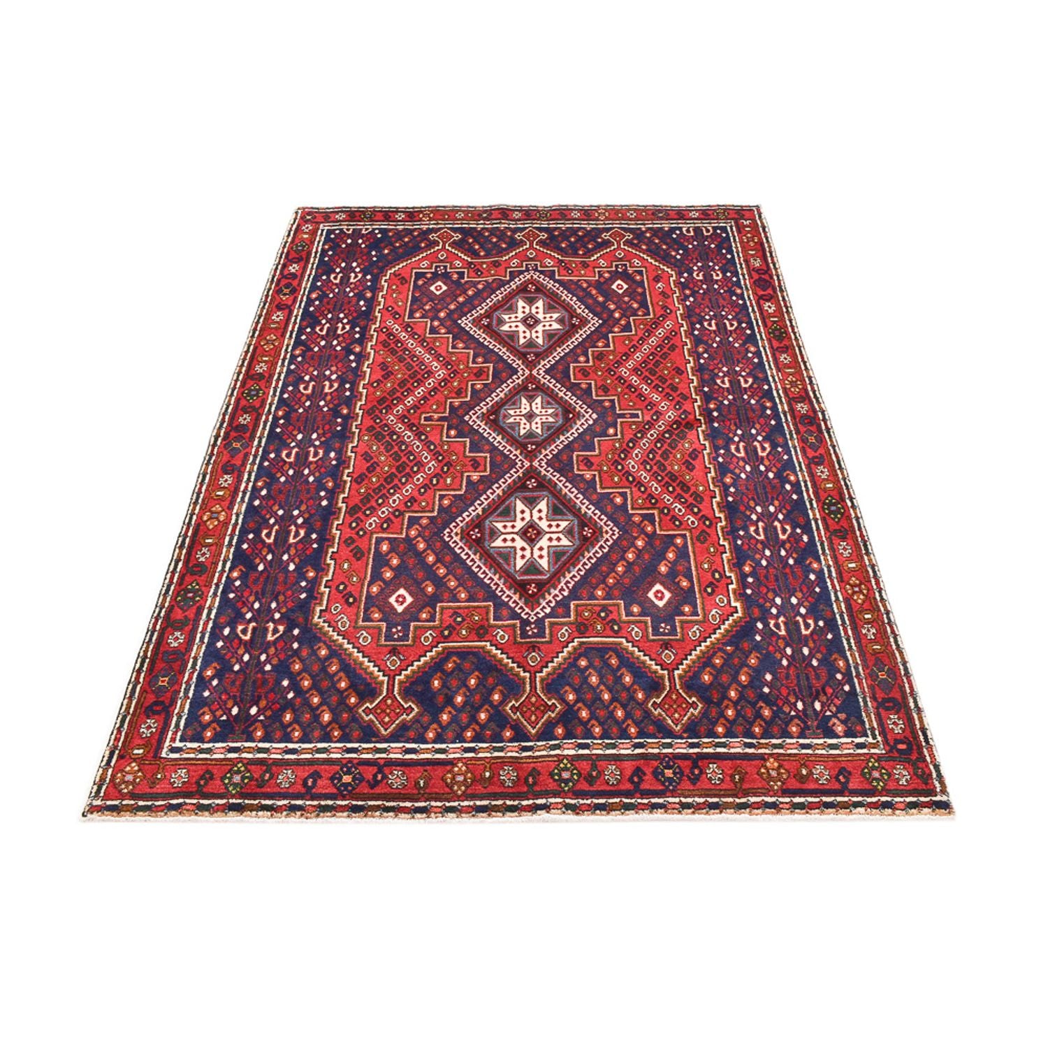 Perserteppich - Nomadic - 246 x 159 cm - rost