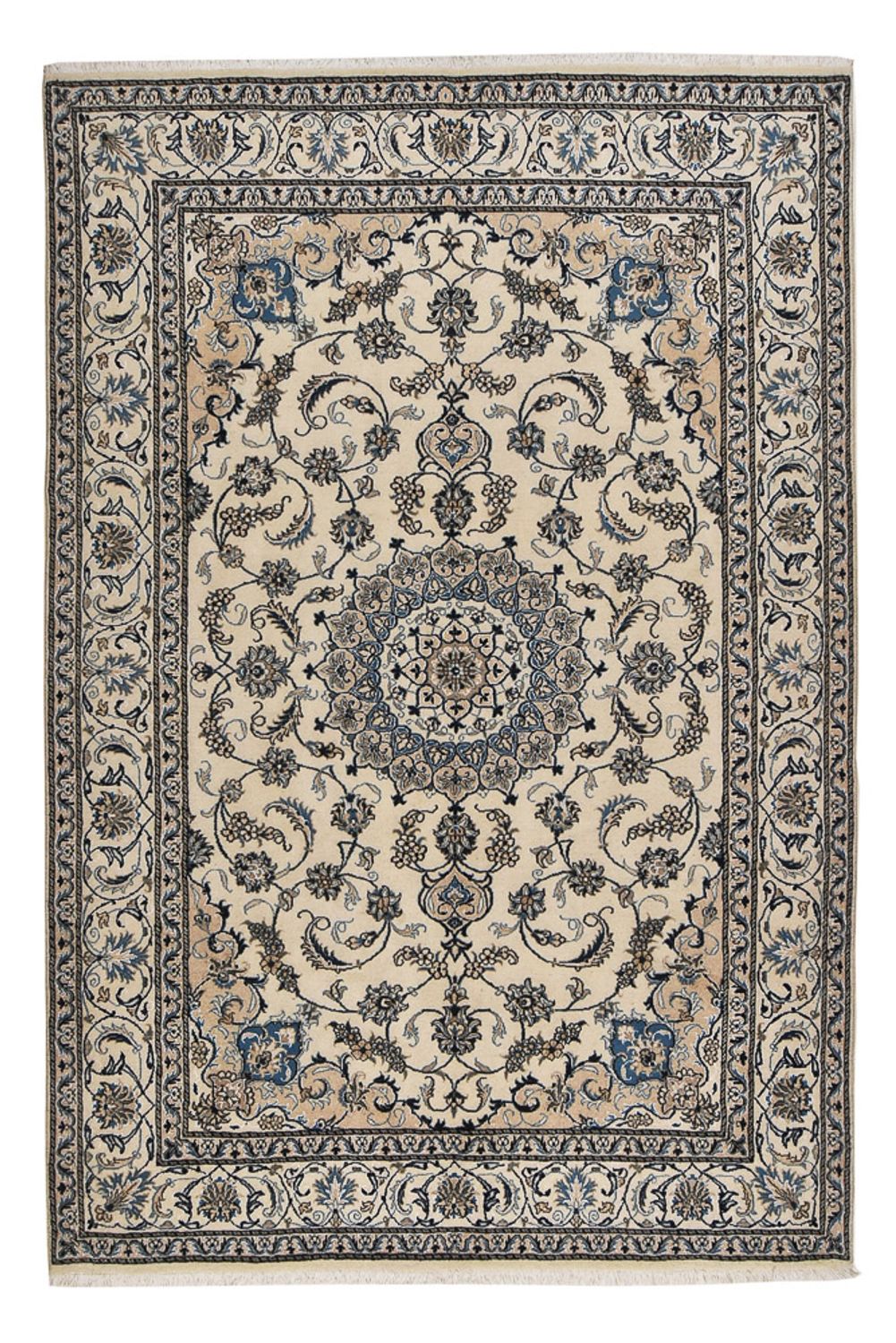 Perserteppich - Nain - 293 x 194 cm - beige