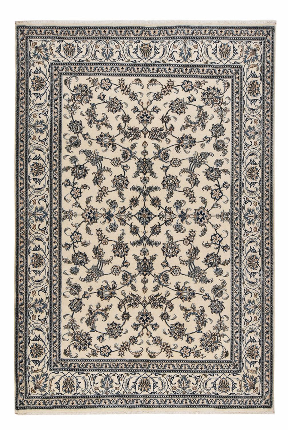 Perserteppich - Nain - 295 x 196 cm - beige