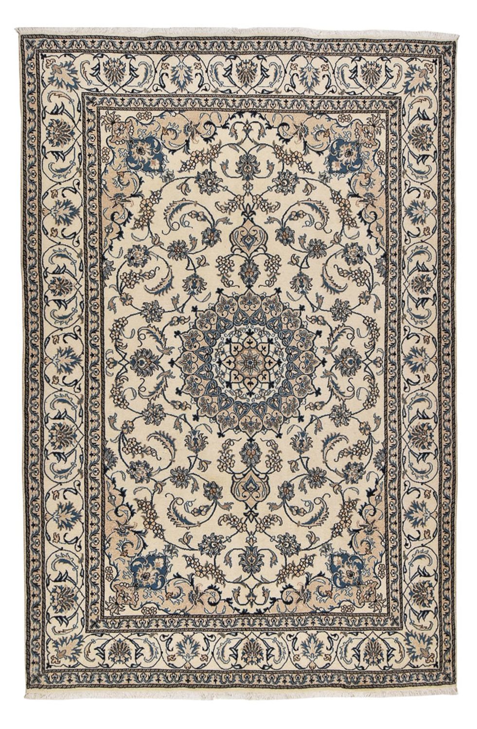 Perserteppich - Nain - 295 x 195 cm - beige