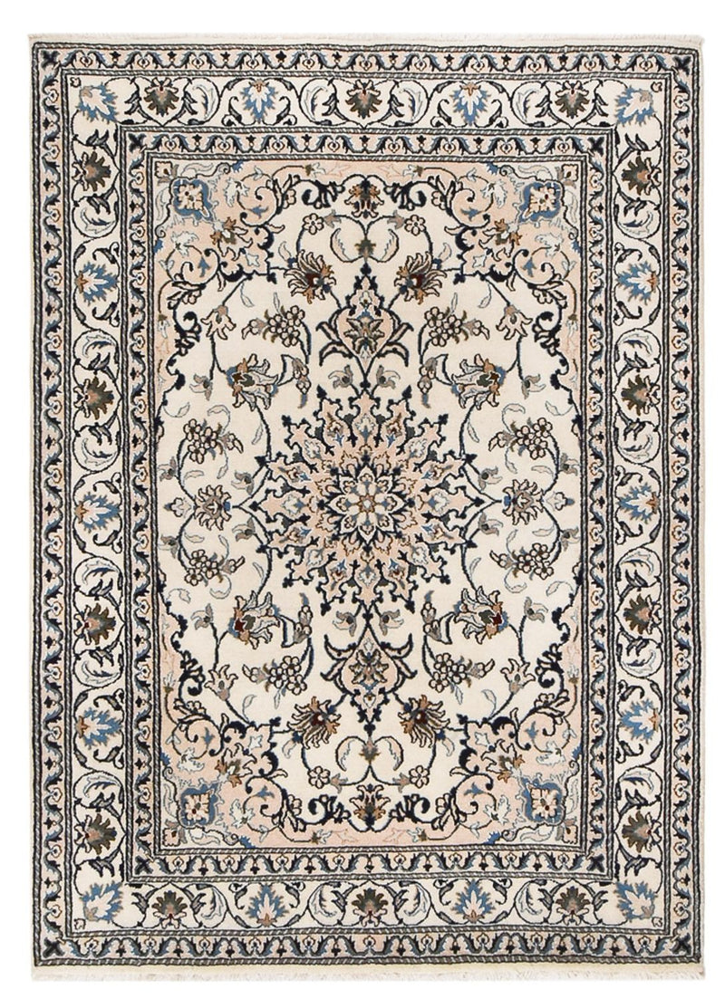 Perserteppich - Nain - 202 x 146 cm - creme