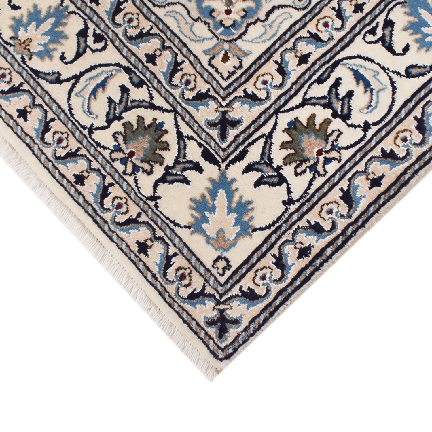 Perserteppich - Nain - 202 x 146 cm - creme