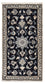 Perserteppich - Nain - 132 x 72 cm - dunkelblau