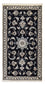 Perserteppich - Nain - 135 x 69 cm - dunkelblau