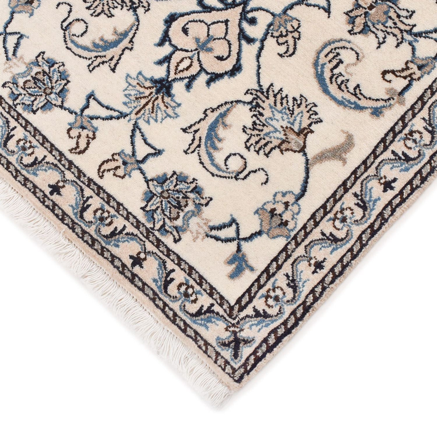 Perserteppich - Nain - 140 x 69 cm - creme