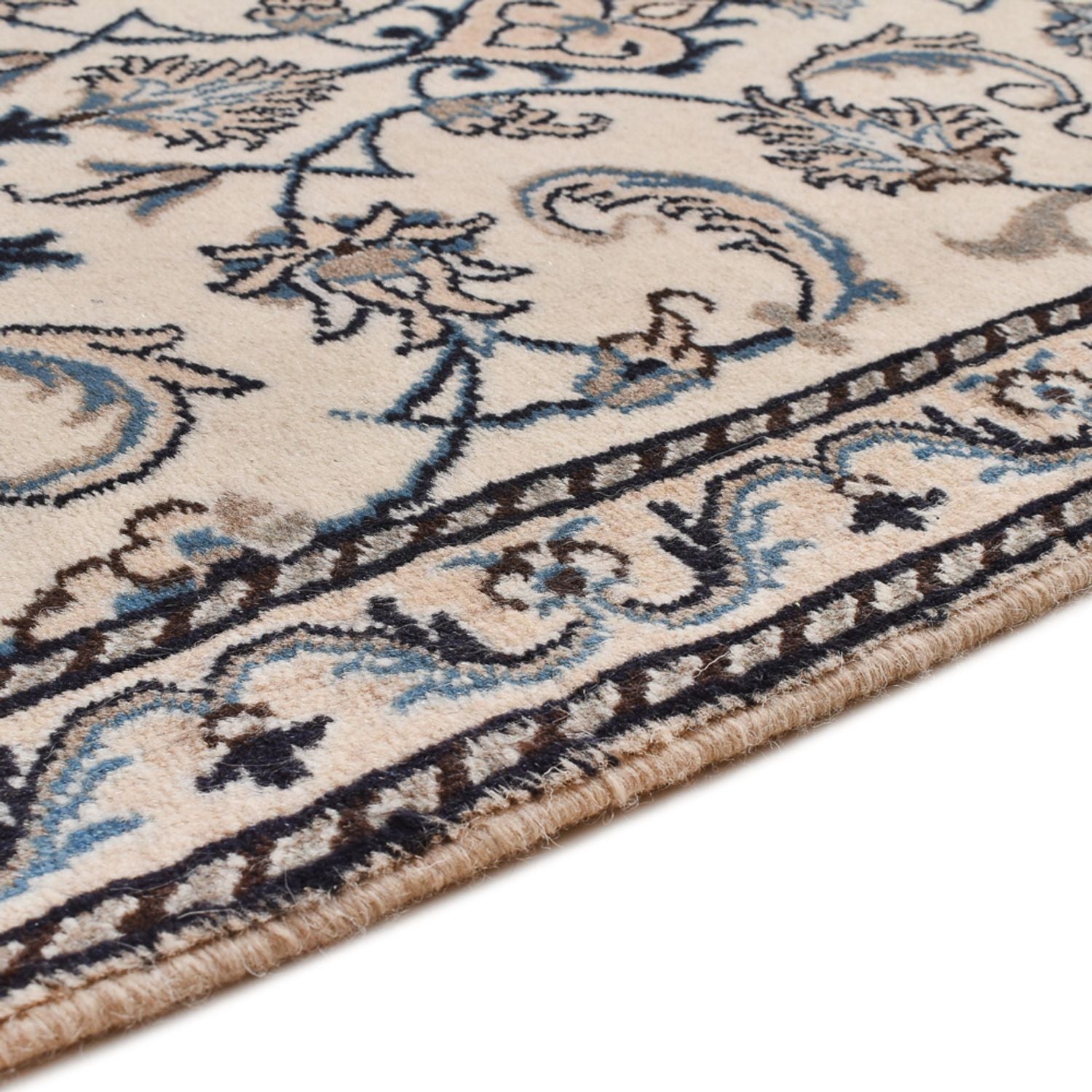 Perserteppich - Nain - 140 x 69 cm - creme