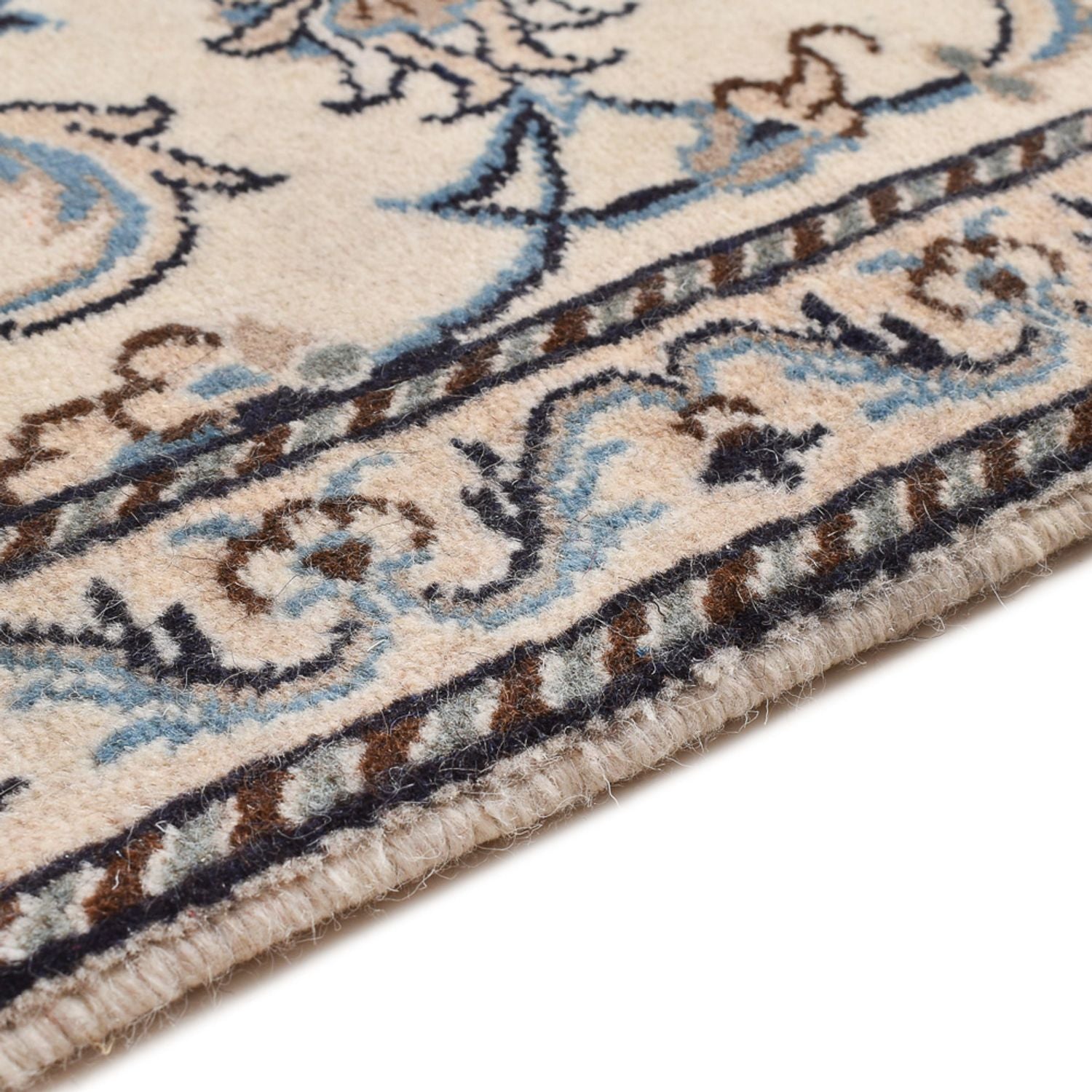 Perserteppich - Nain - 142 x 69 cm - creme