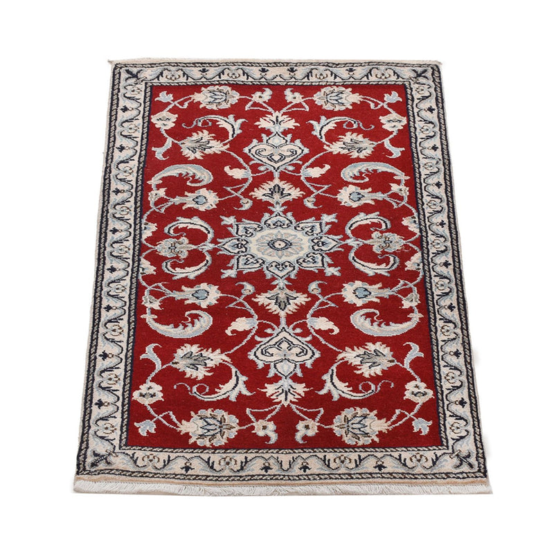 Perserteppich - Nain - 139 x 69 cm - rot