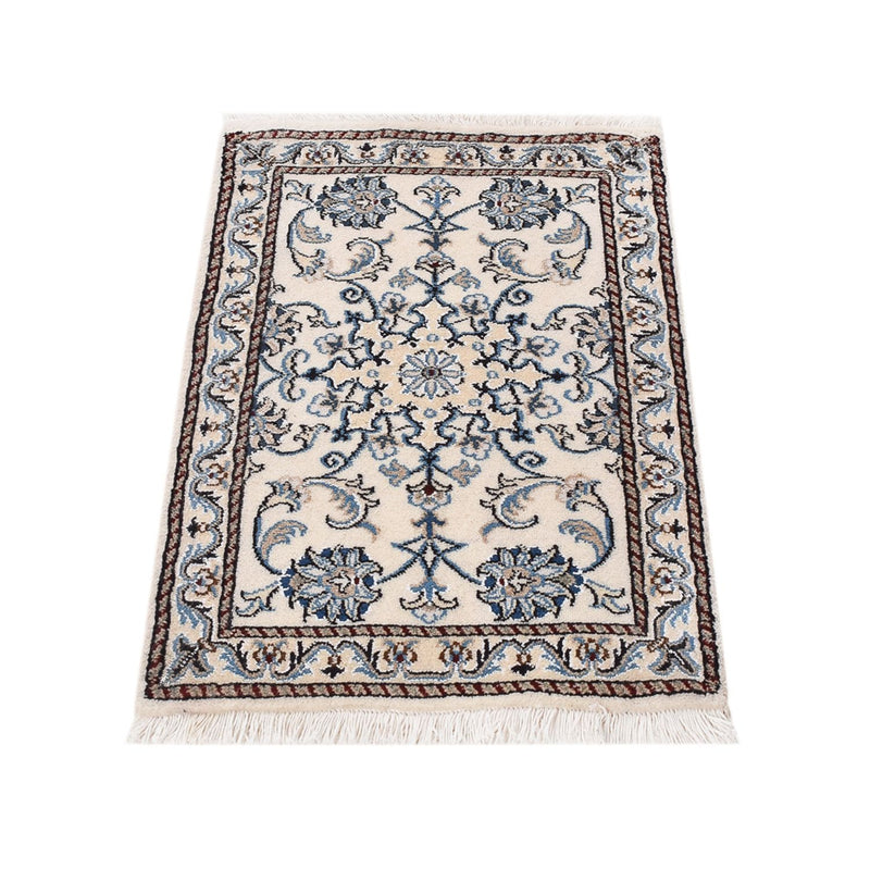 Perserteppich - Nain - 85 x 56 cm - creme