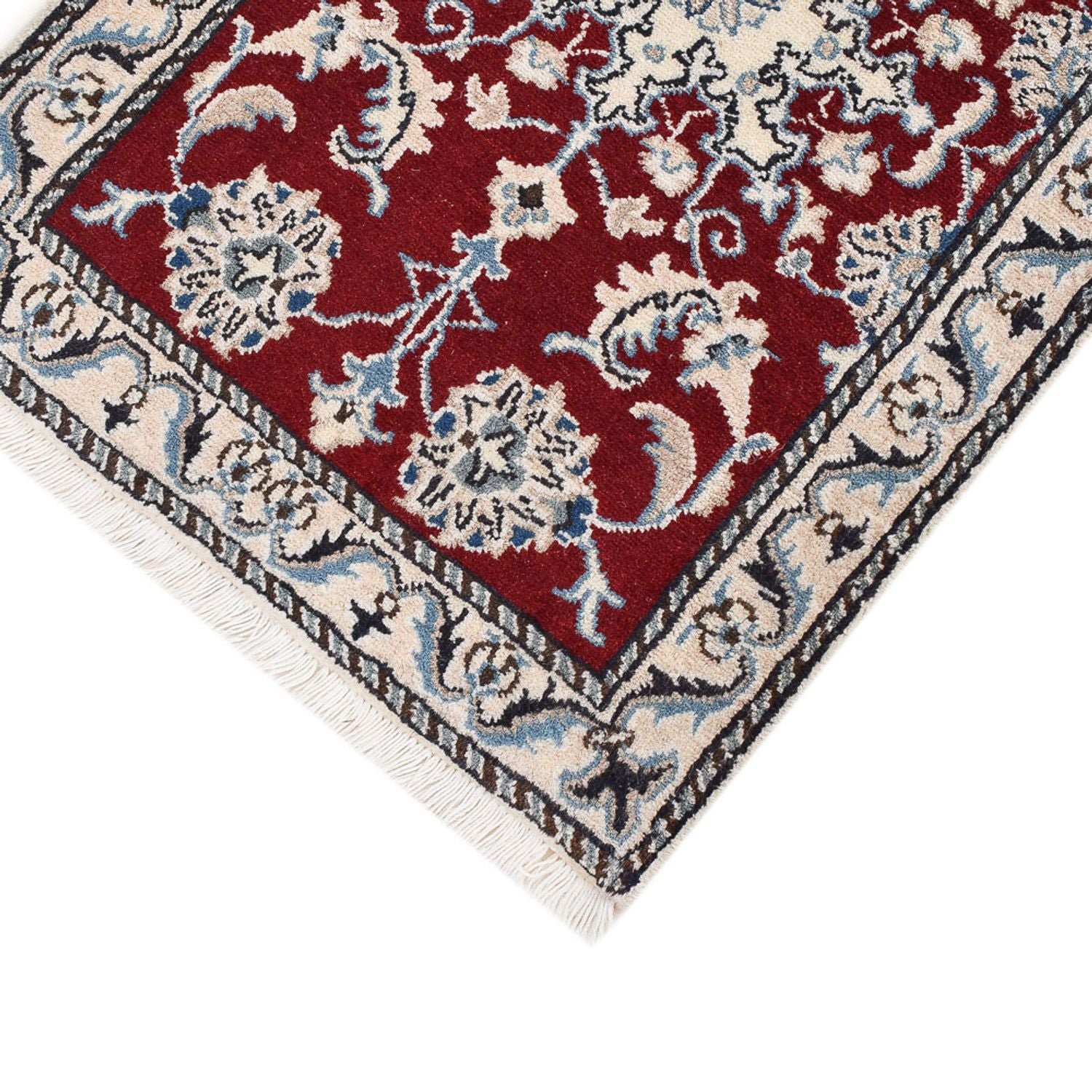 Perserteppich - Nain - 87 x 56 cm - rot