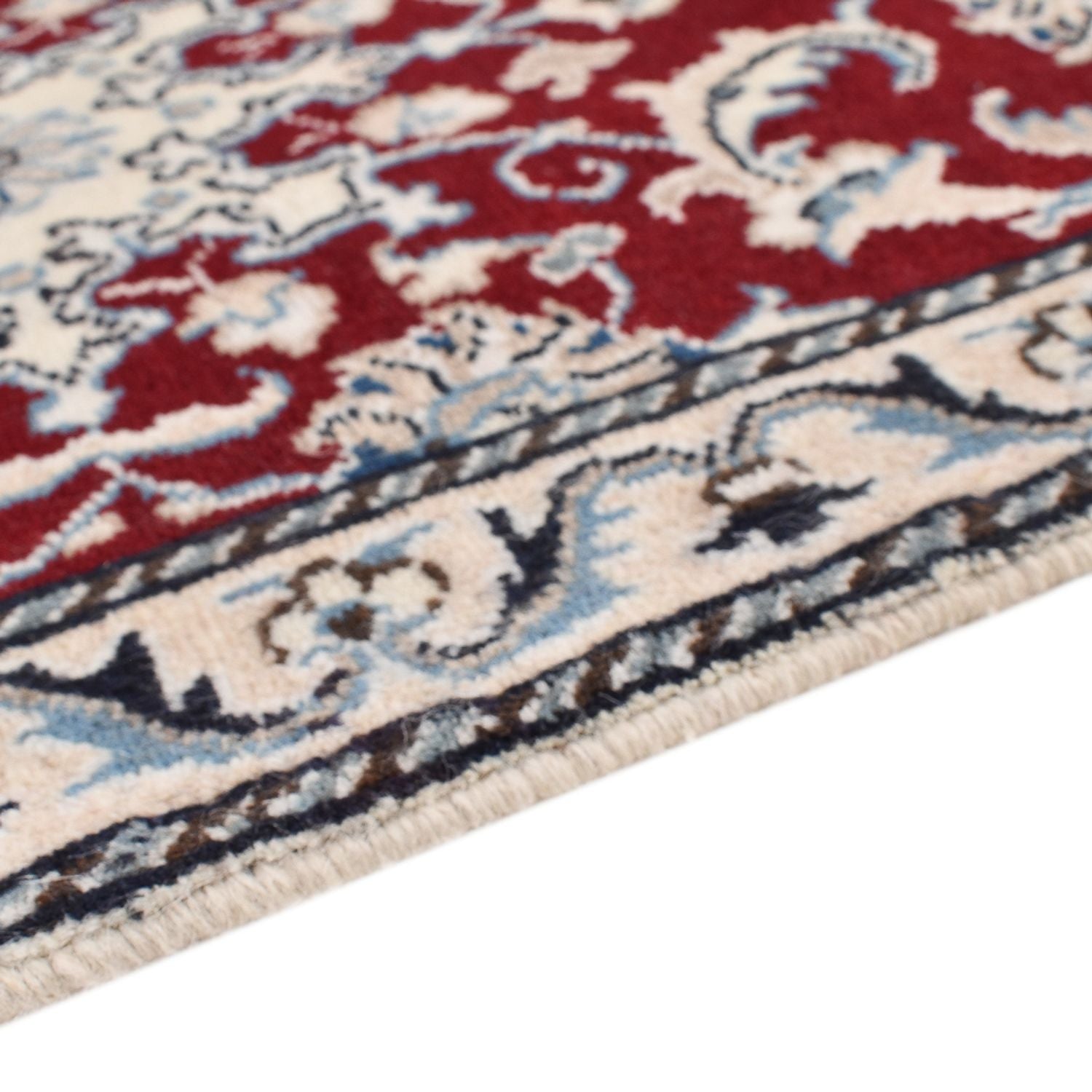Perserteppich - Nain - 87 x 56 cm - rot