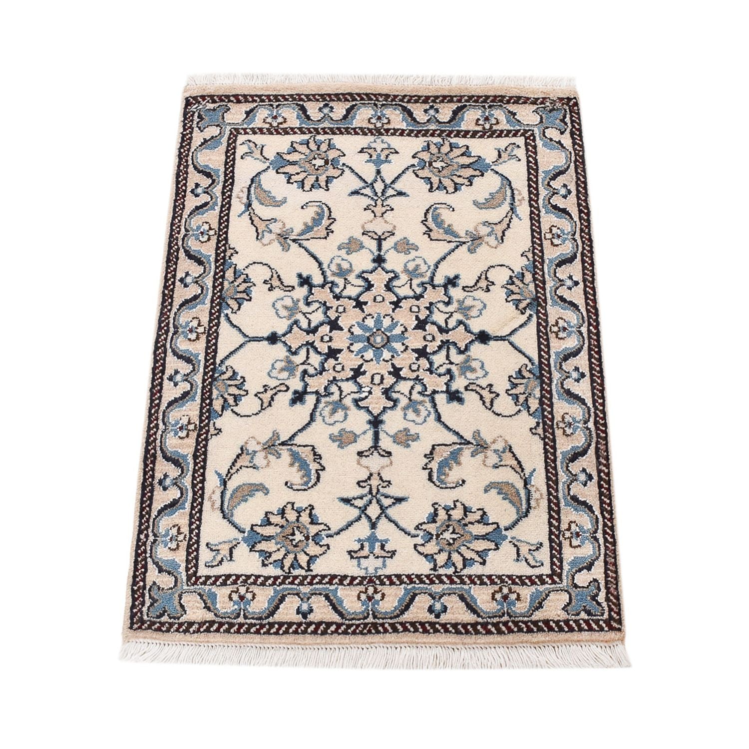 Perserteppich - Nain - 85 x 57 cm - creme