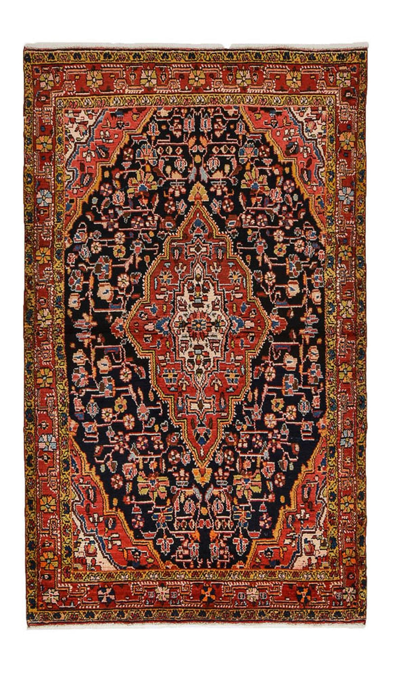 Perserteppich - Nomadic - 226 x 135 cm - dunkelblau
