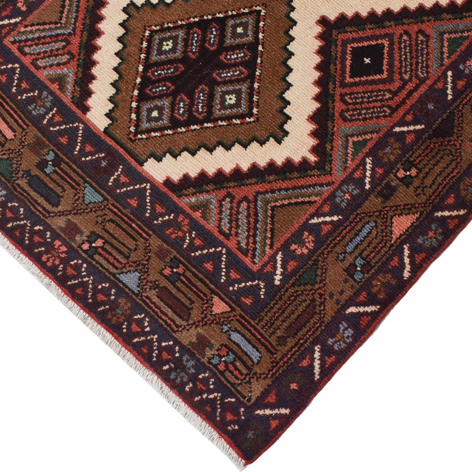Läufer Perser - Nomadic - 302 x 80 cm - mehrfarbig