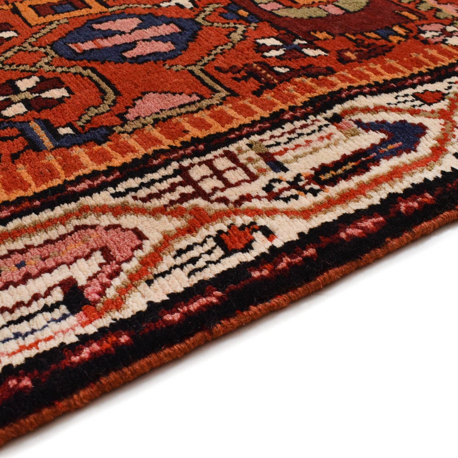 Perserteppich - Nomadic - 209 x 139 cm - mehrfarbig