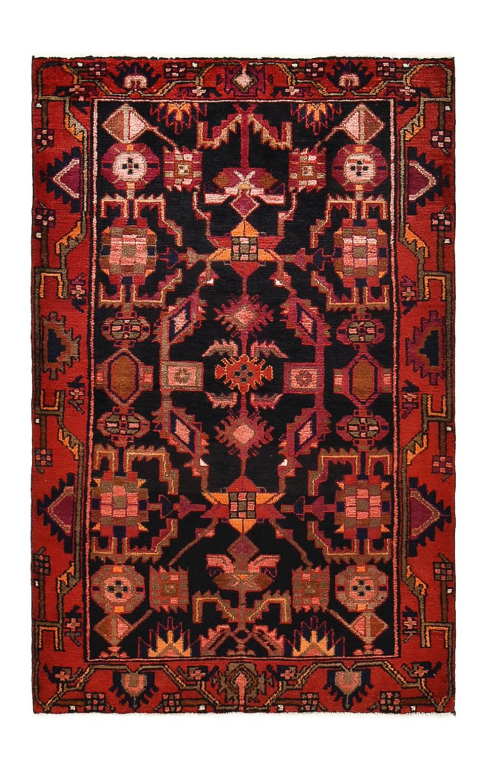 Perserteppich - Nomadic - 178 x 114 cm - dunkelblau
