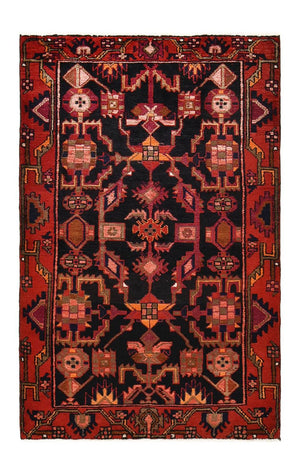 Perserteppich - Nomadic - 178 x 114 cm - dunkelblau