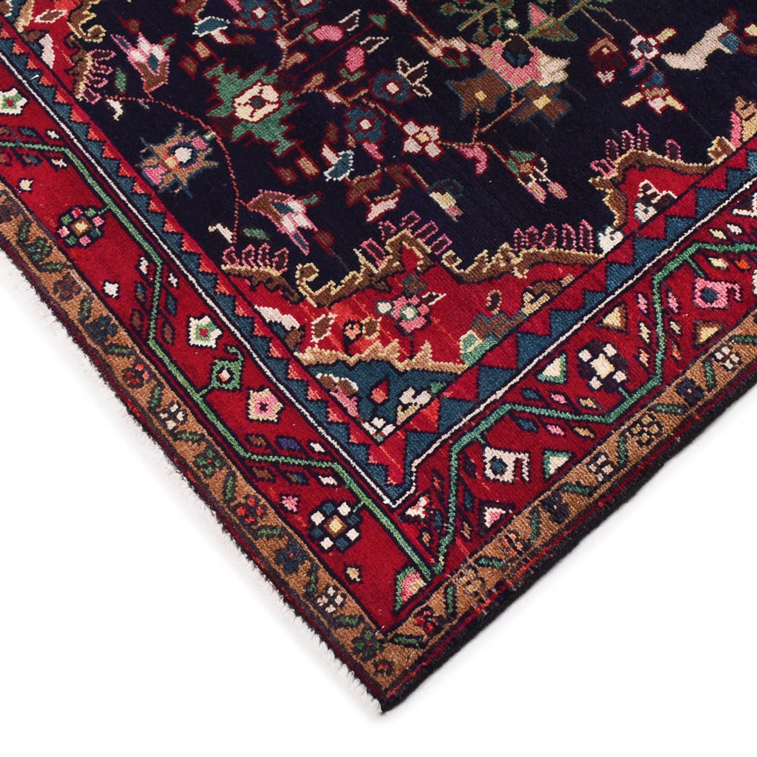 Perserteppich - Nomadic - 180 x 108 cm - dunkelblau