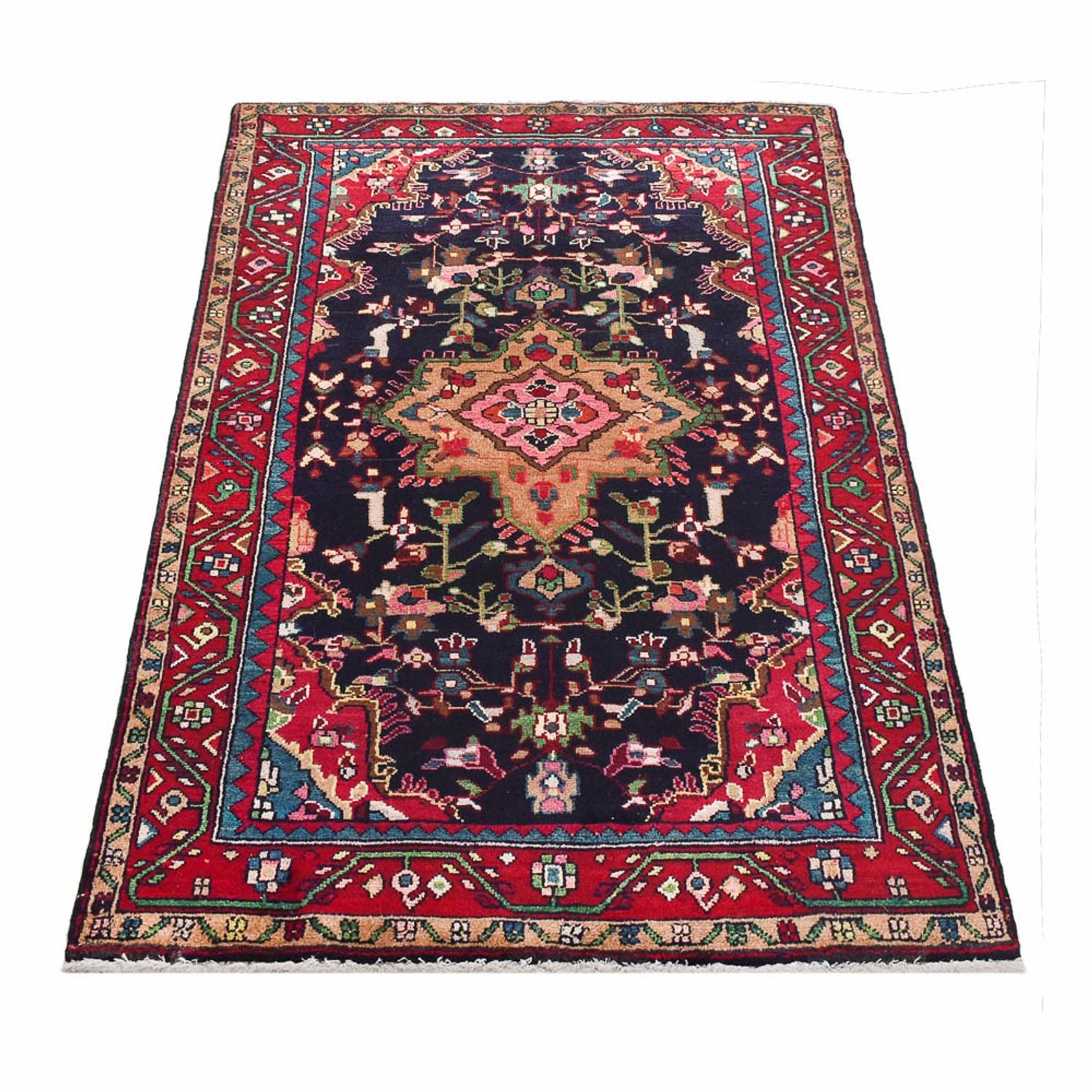 Perserteppich - Nomadic - 180 x 108 cm - dunkelblau