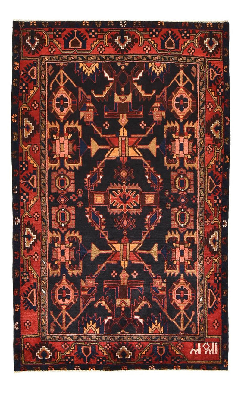 Perserteppich - Nomadic - 207 x 130 cm - dunkelblau