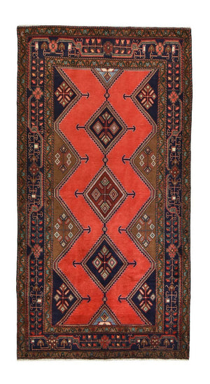 Läufer Perser - Nomadic - 280 x 147 cm - rot