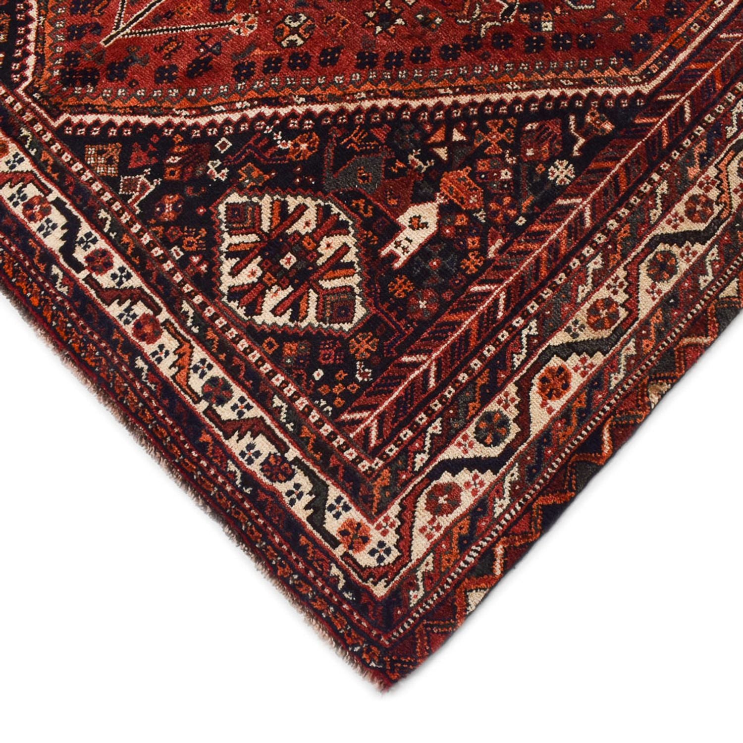 Perserteppich - Nomadic - 281 x 178 cm - rot
