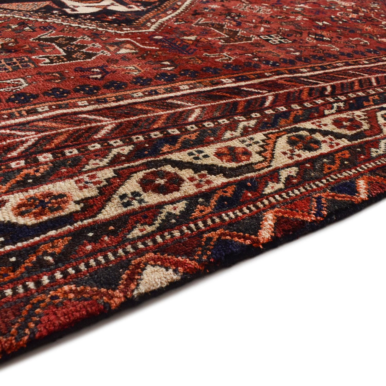 Perserteppich - Nomadic - 281 x 178 cm - rot