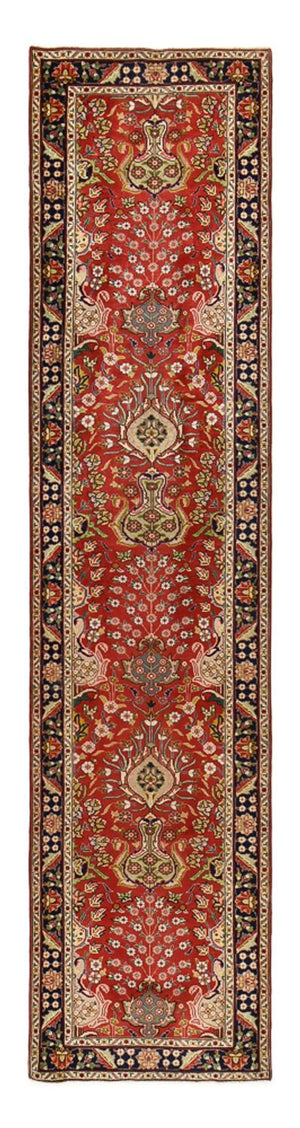 Läufer Perser - Täbriz - 400 x 92 cm - rot