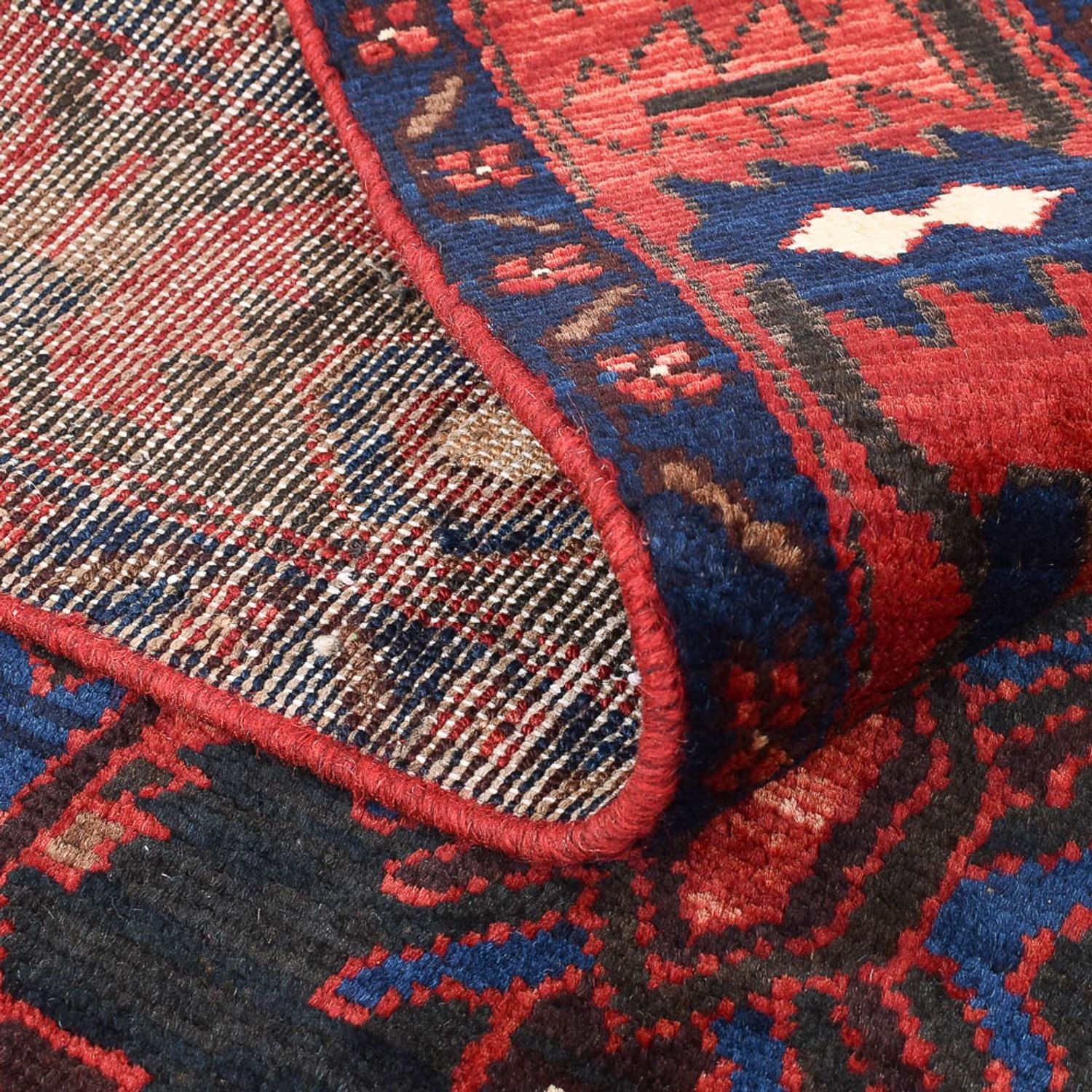 Perserteppich - Nomadic - 212 x 139 cm - rot