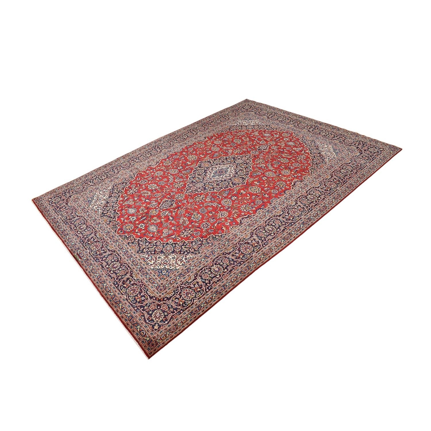 Perserteppich - Keshan - 399 x 293 cm - rot