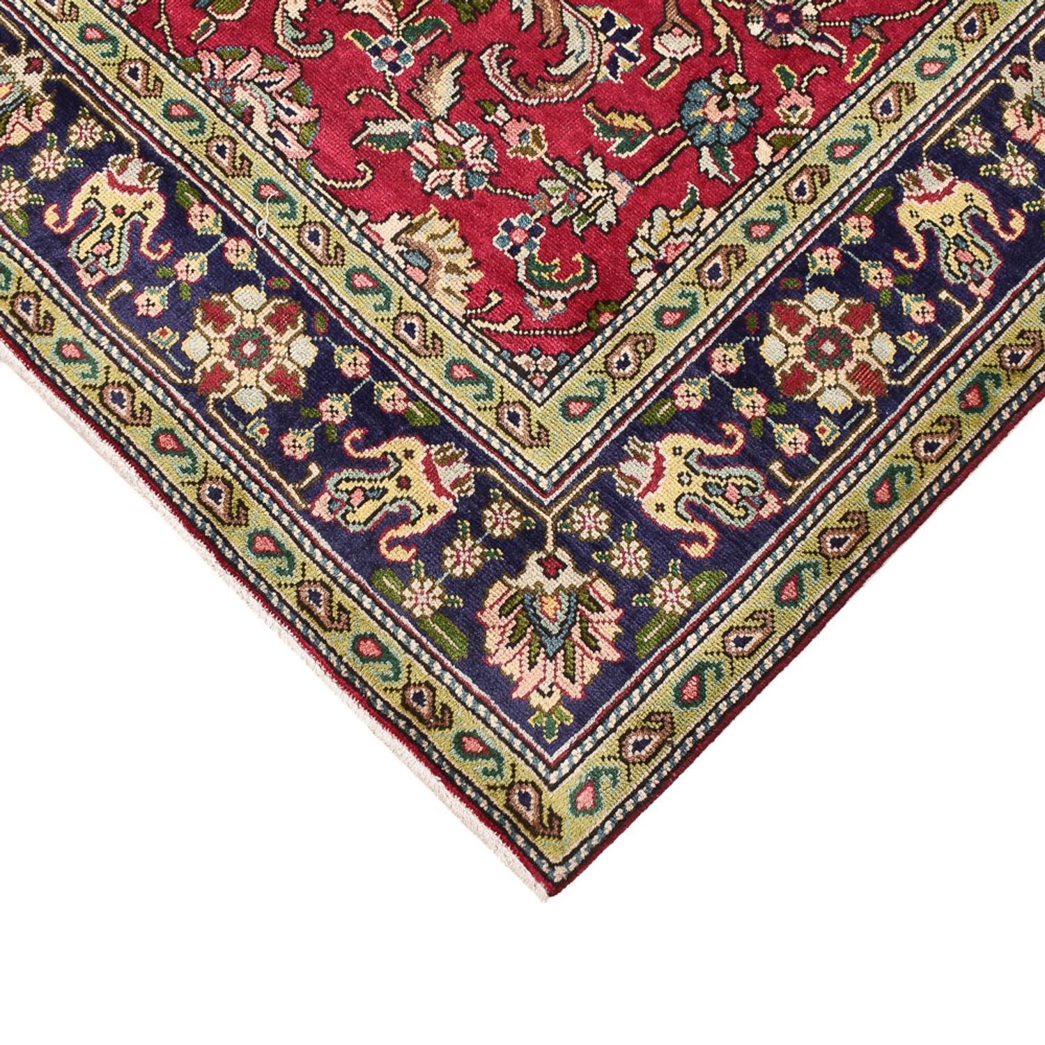 Perserteppich - Täbriz - 198 x 142 cm - rot