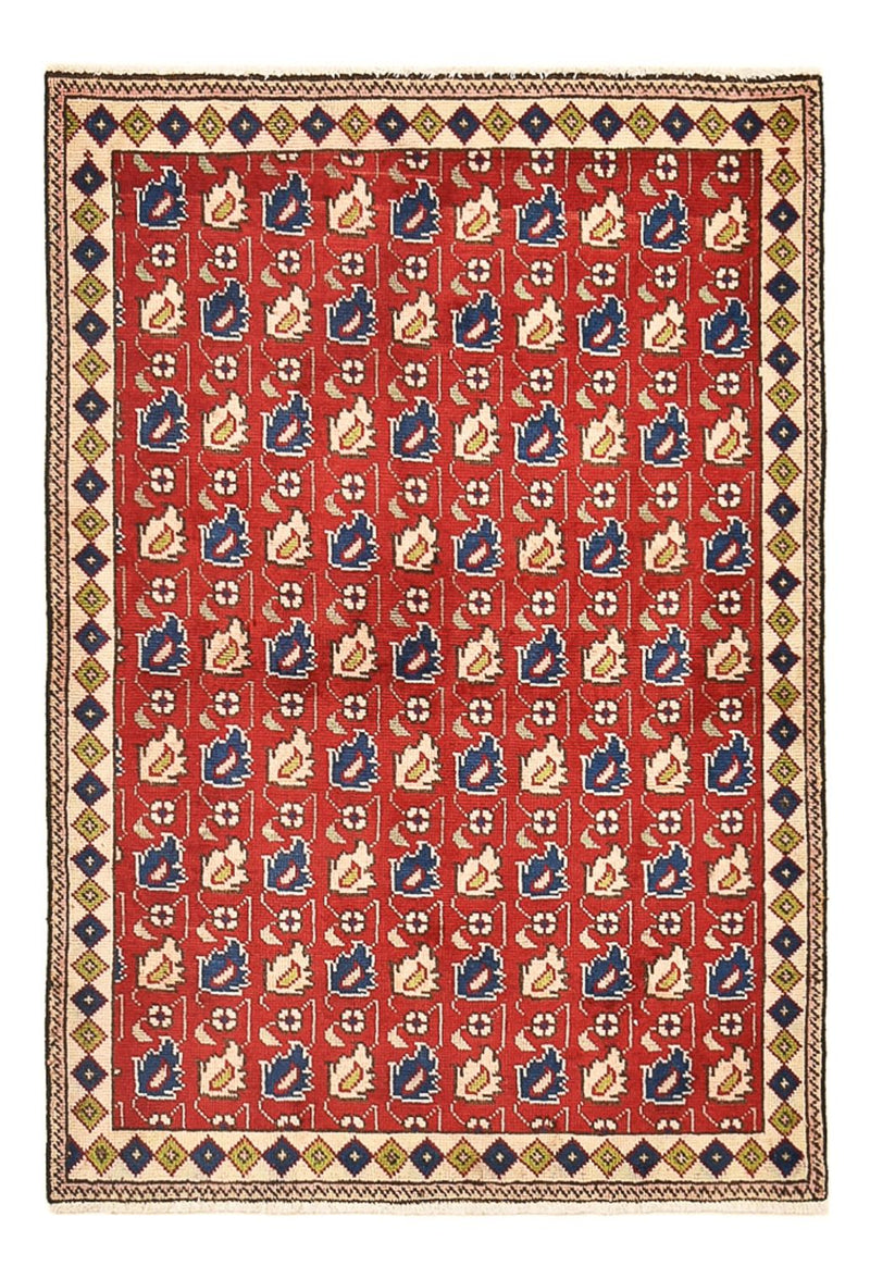 Perserteppich - Täbriz - 140 x 96 cm - rot