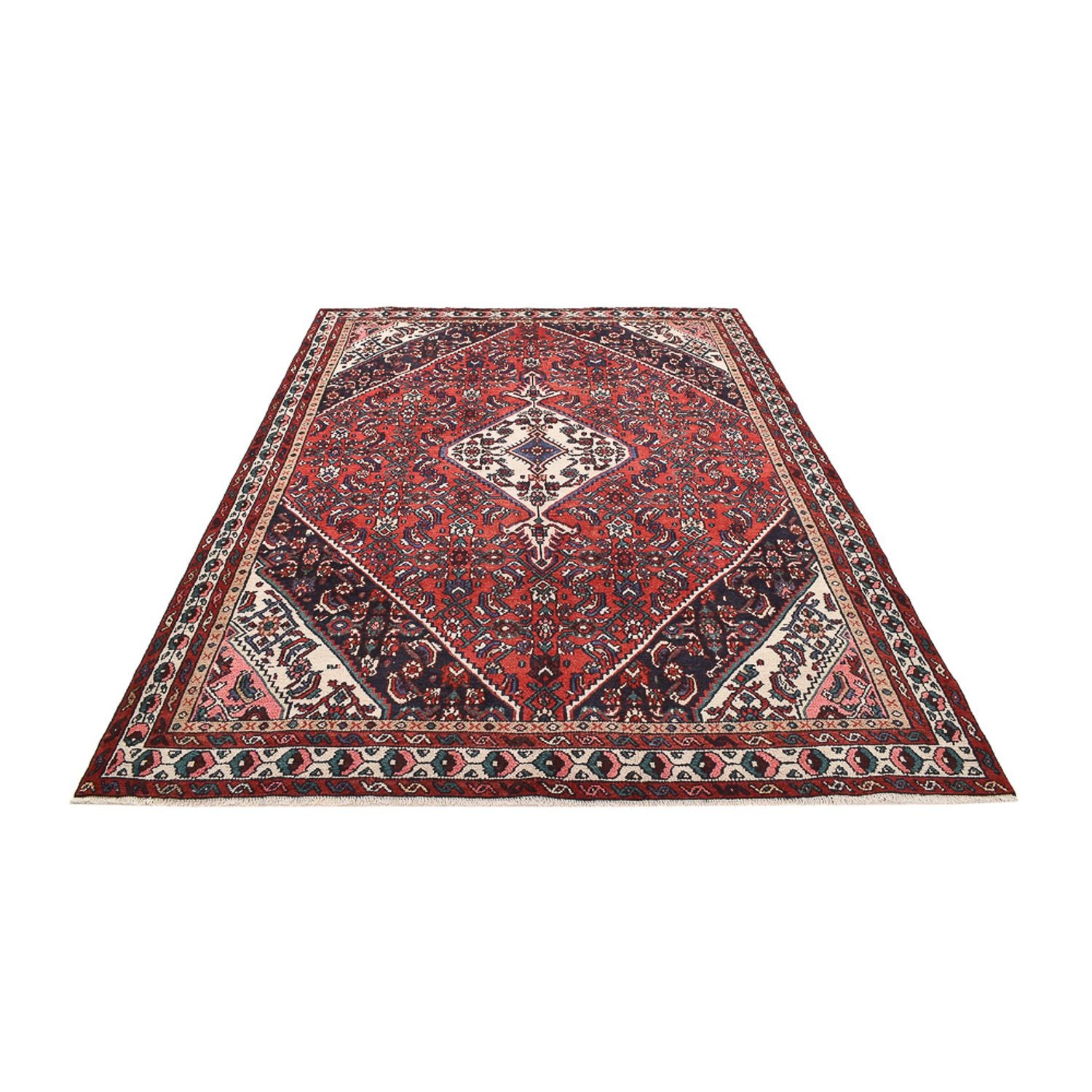 Perserteppich - Nomadic - 293 x 207 cm - rot