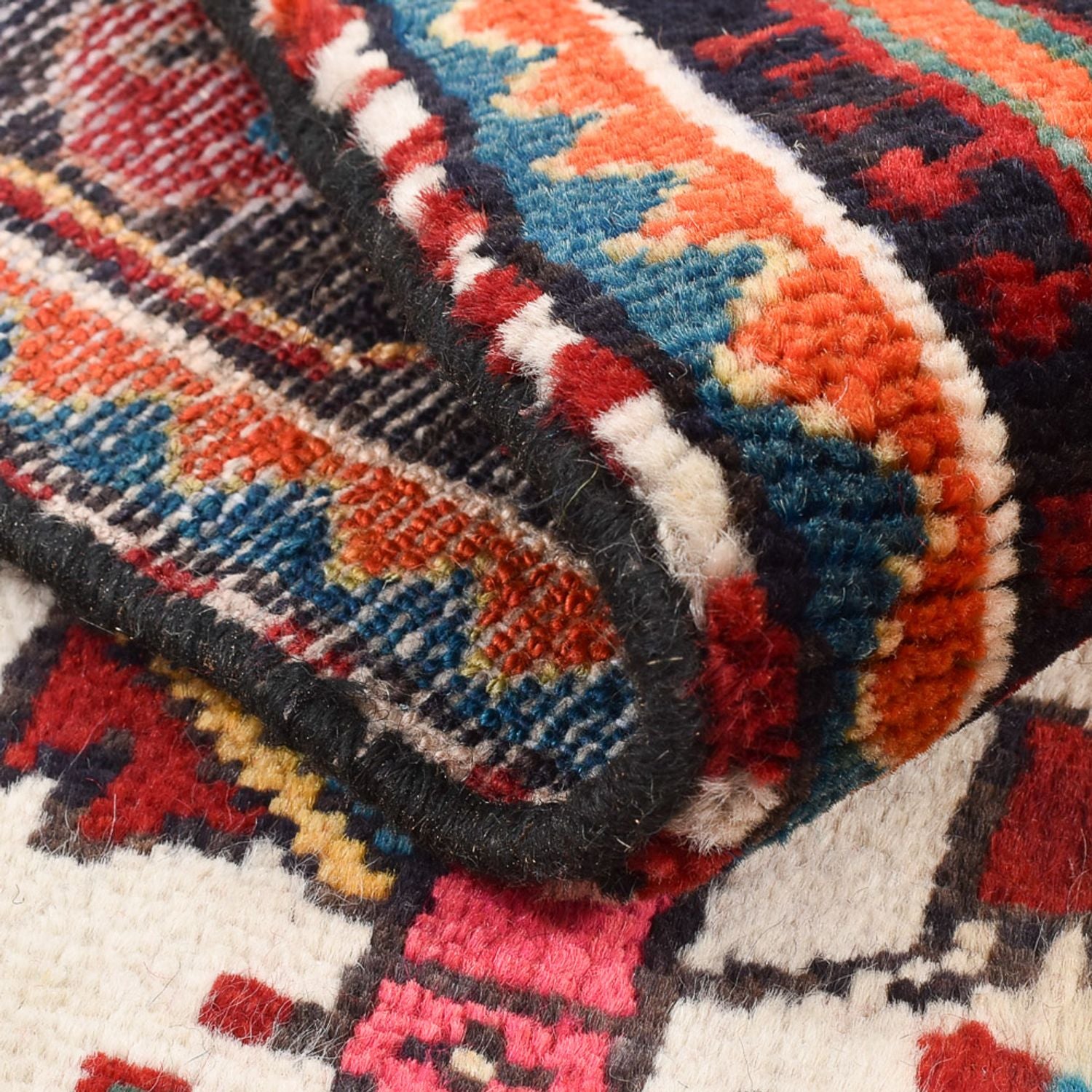 Perserteppich - Nomadic - 142 x 93 cm - mehrfarbig
