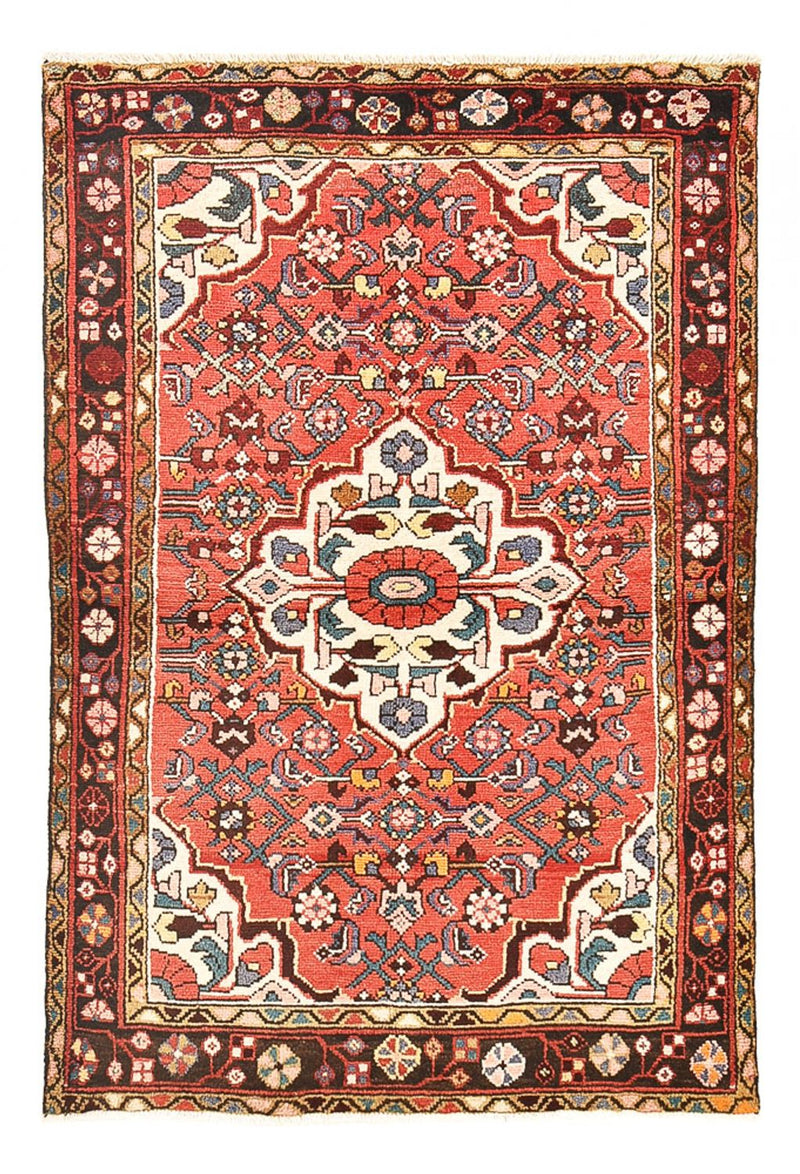 Perserteppich - Nomadic - 151 x 99 cm - hellrot