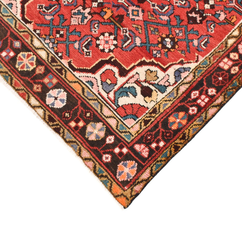Perserteppich - Nomadic - 151 x 99 cm - hellrot