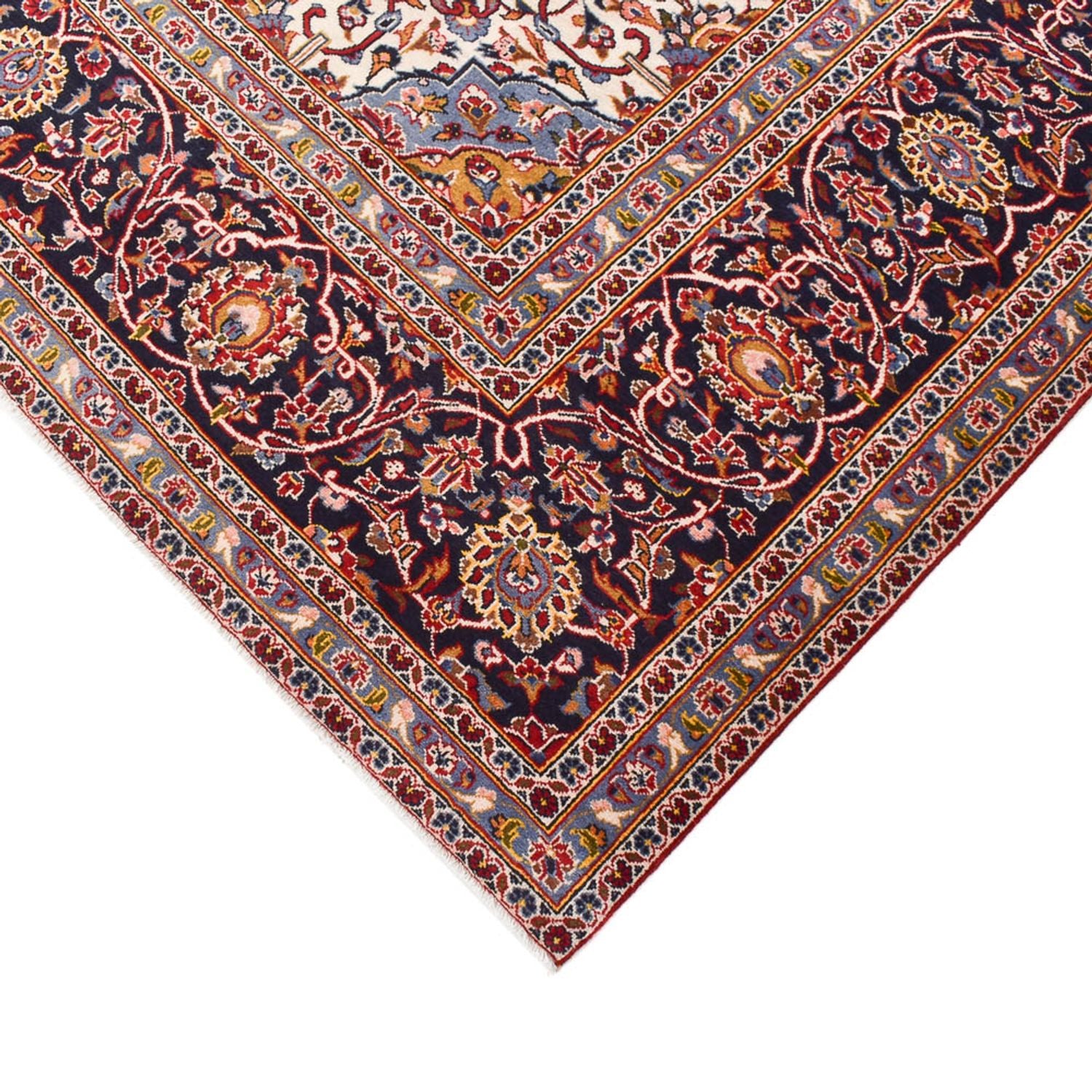 Perserteppich - Keshan - 395 x 297 cm - rot