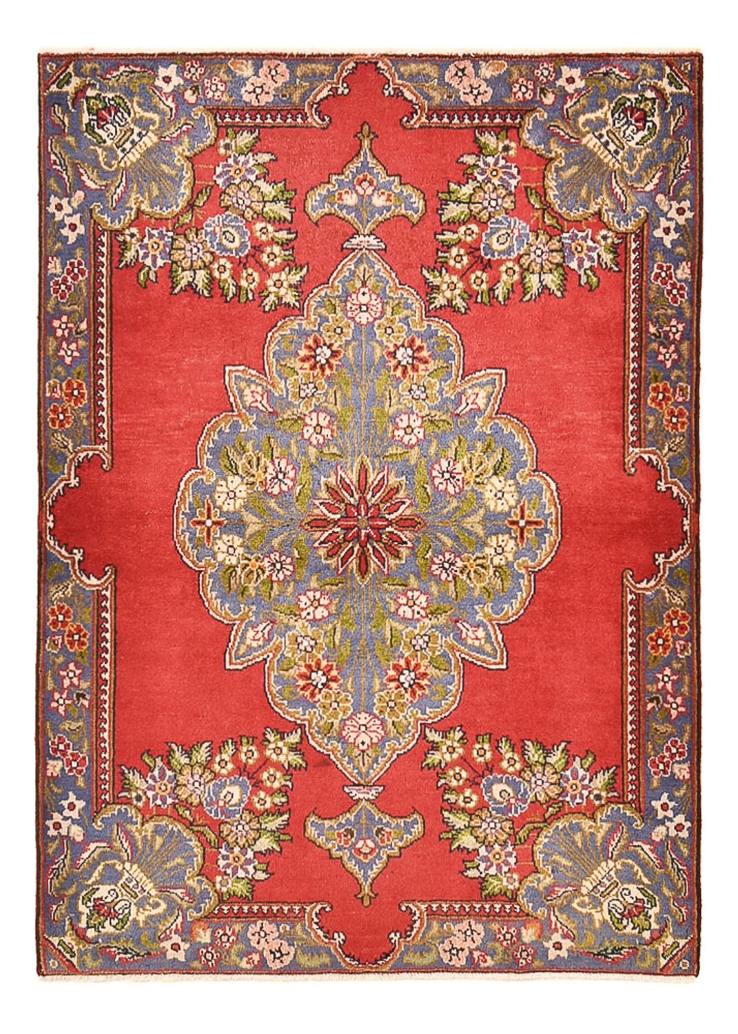 Perserteppich - Täbriz - 142 x 100 cm - rot