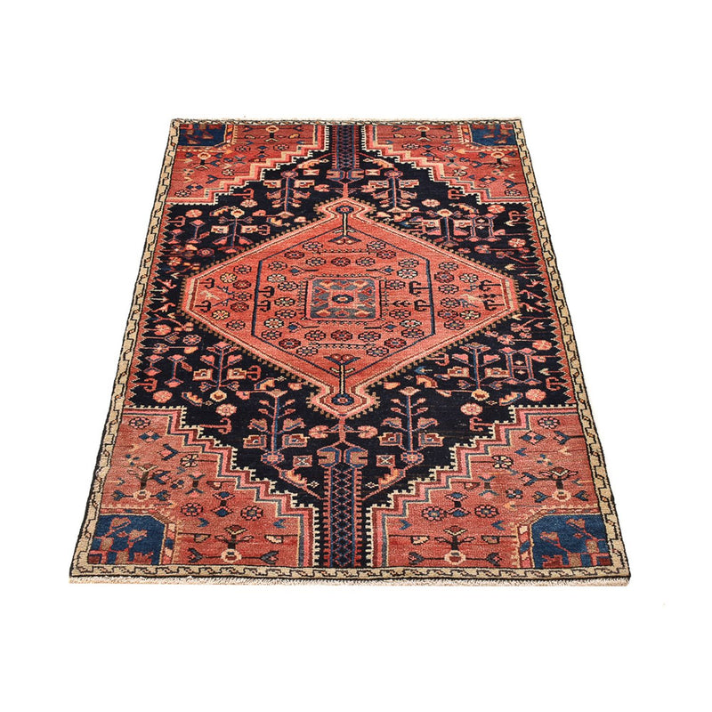 Perserteppich - Nomadic - 153 x 93 cm - hellrot