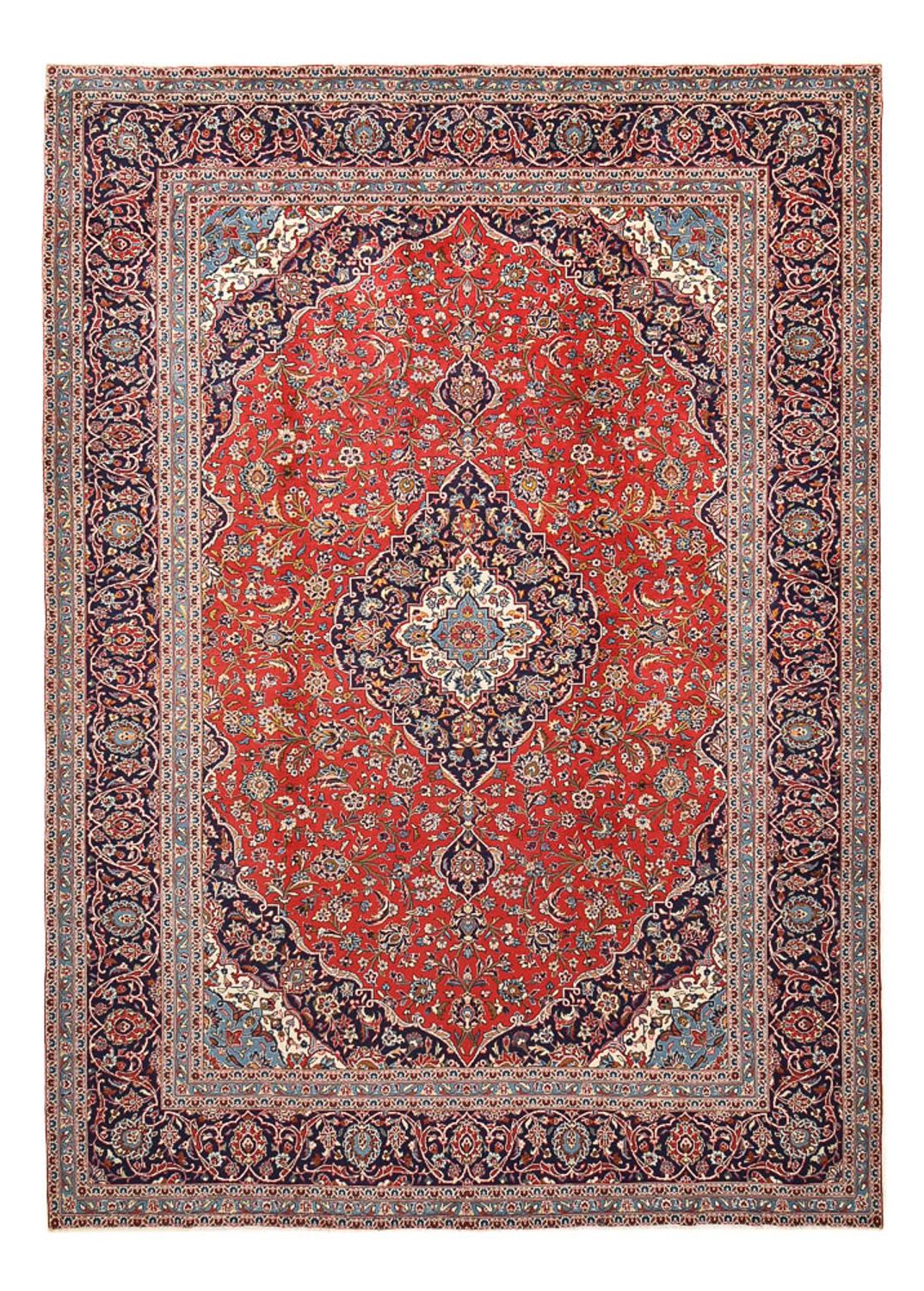 Perserteppich - Keshan - 403 x 290 cm - rot