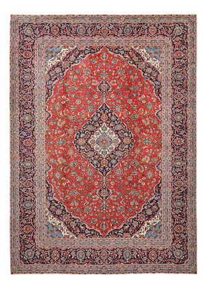 Perserteppich - Keshan - 403 x 290 cm - rot