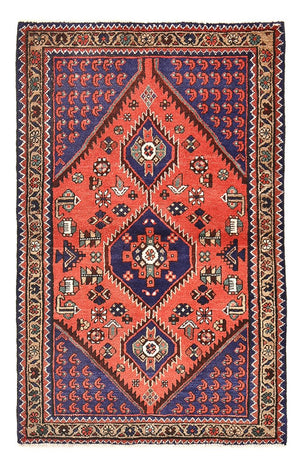 Perserteppich - Nomadic - 148 x 97 cm - mehrfarbig