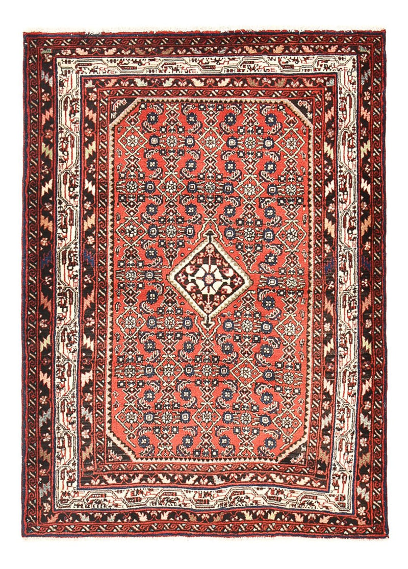 Perserteppich - Nomadic - 148 x 105 cm - hellrot